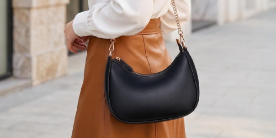 Women’s Hobo-Style Shoulder Bag Just $11.87 on Amazon (Reg. $23)