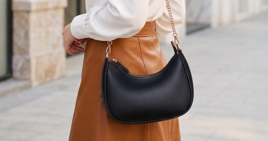 Women’s Hobo-Style Shoulder Bag Just $11.87 on Amazon (Reg. $23)