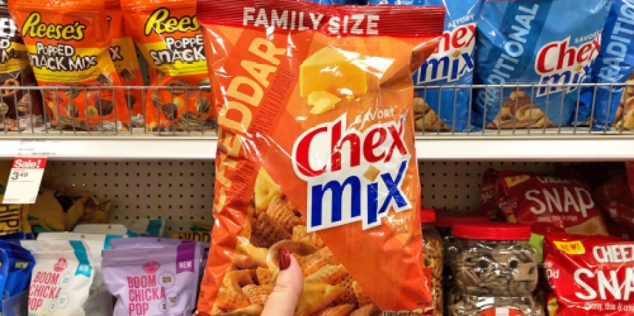 Price Drop: Chex Mix Family Size Bag Just $2.77 Shipped on Amazon