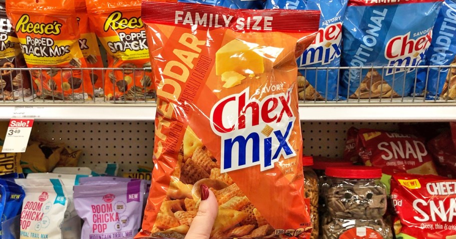 Price Drop: Chex Mix Family Size Bag Just $2.77 Shipped on Amazon