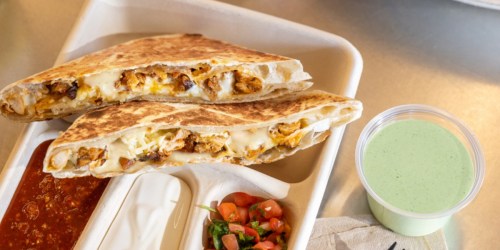 FREE Chipotle Quesadilla w/ $20 Order (September 24–25)
