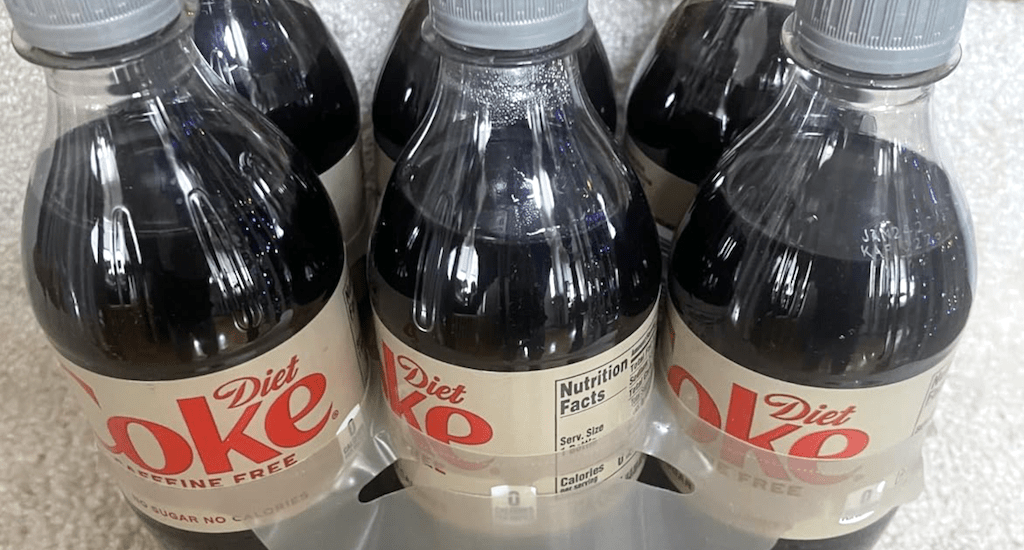 Diet coke caffeine free 