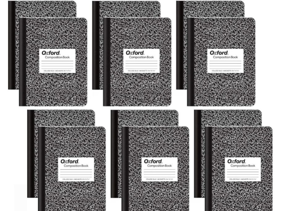 12 Composition Notebooks