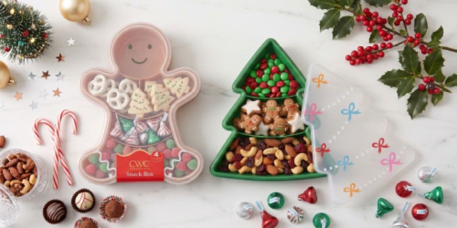NEW Cook With Color Holiday Snackle Boxes Only $8.49 on Kohls.com