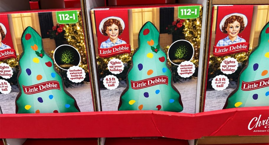 Little Debbie Cosmic Brownie Christmas Inflatable