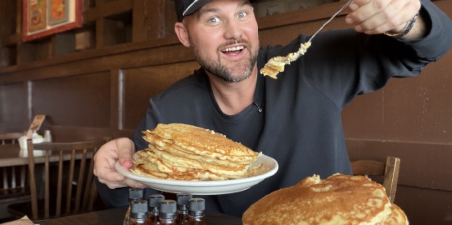 $5 All-You-Can-Eat Pancakes at Cracker Barrel – Today ONLY!