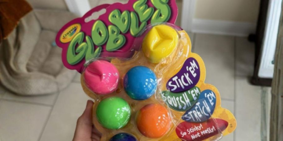 Crayola Globbles Fidget Toy 6-Pack Only $8.99 Shipped for Prime Members