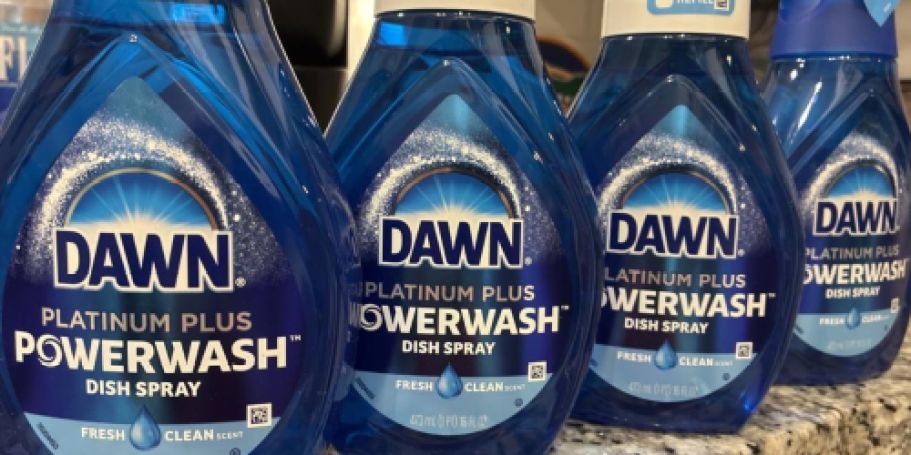 Dawn Powerwash Spray + THREE Refills Just $9 Shipped on Amazon for Prime Members (Reg. $17)