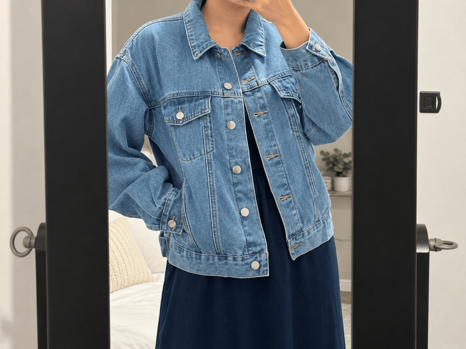 Highly Rated Women’s Denim Jacket Only $18 on Amazon