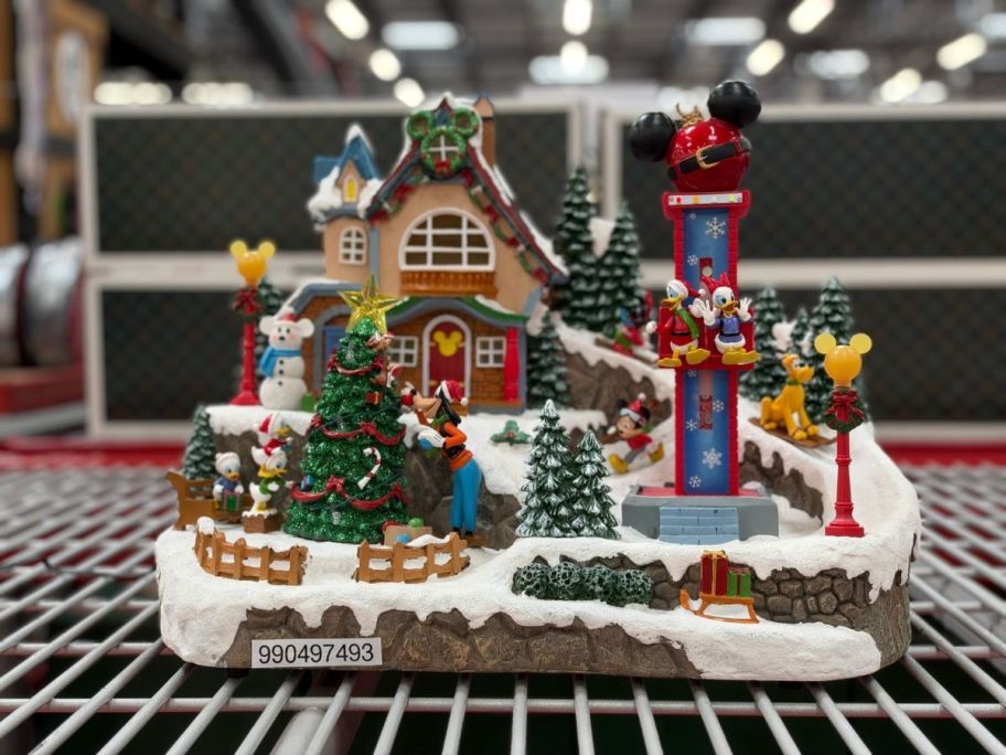 Disney Animated Holiday Village in store