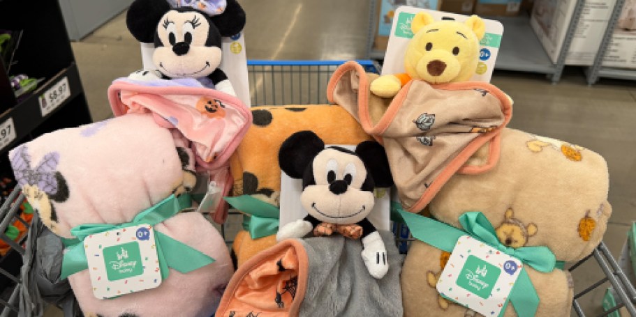 NEW Disney Halloween Baby Blankets & Security Blankets at Walmart