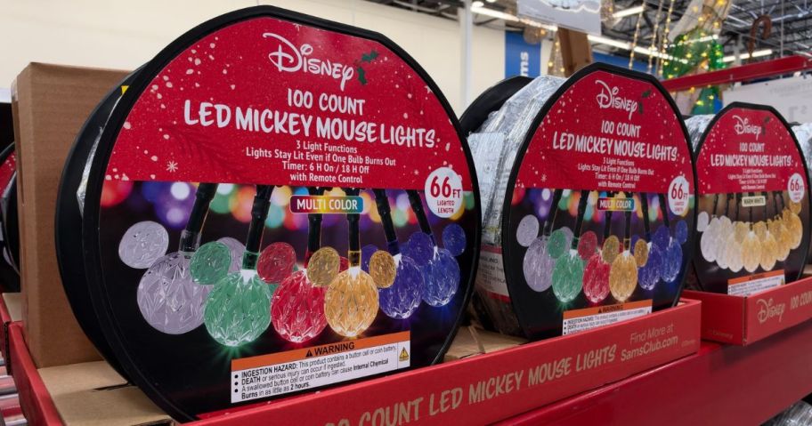 Disney Mickey LED Lights in store