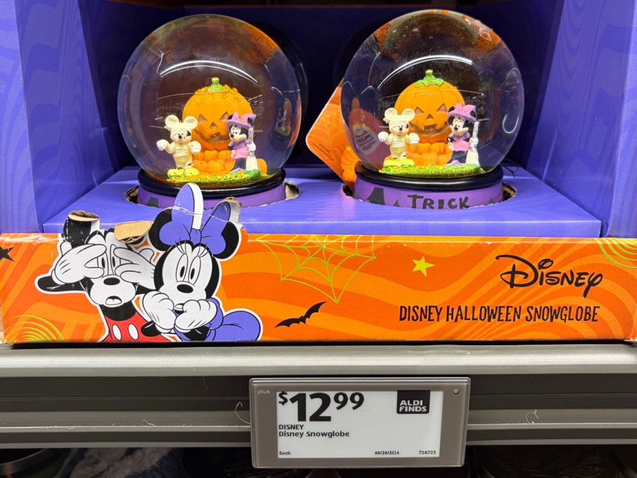 Disney Halloween Snowglobe