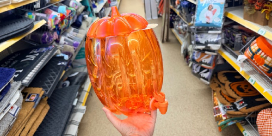 We Found the Cute Halloween Drink Dispensers at Dollar Tree!