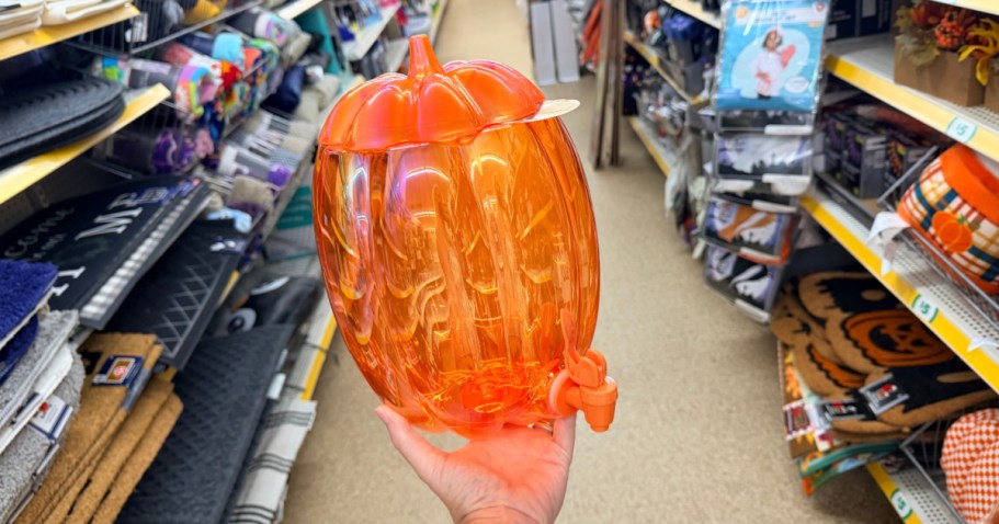 We Found the Cute Halloween Drink Dispensers at Dollar Tree!