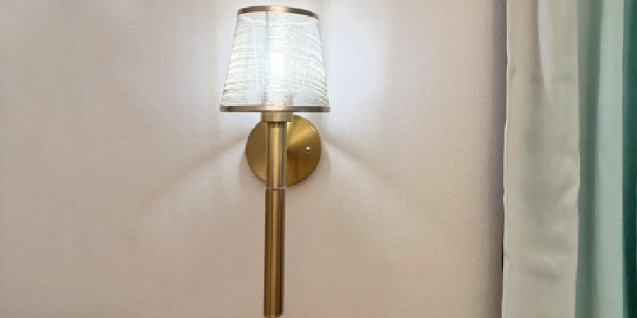 Battery-Operated Wall Sconces 2-Pack Only $29.99 Shipped on Amazon (Reg. $69)