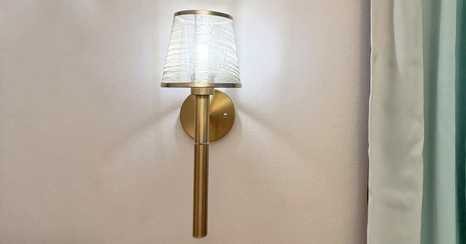 Battery-Operated Wall Sconces 2-Pack Only $29.99 Shipped on Amazon (Reg. $69)