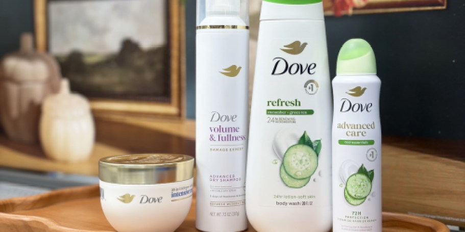 Grab Your Dove Faves & Save Up to $6 w/ Walmart Cash