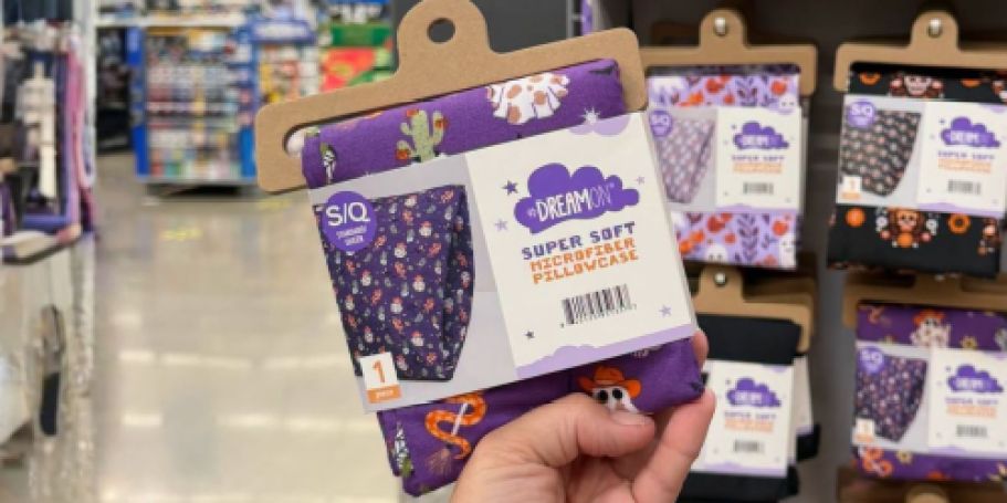*NEW* Halloween Pillowcases Only $3.97 at Walmart (Fun Boo Basket Item!)