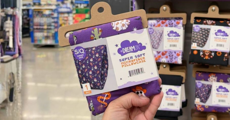 *NEW* Halloween Pillowcases Only $3.97 at Walmart (Fun Boo Basket Item!)