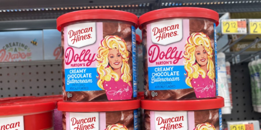 Duncan Hines Dolly Parton Frosting Just $1.24 Shipped on Amazon