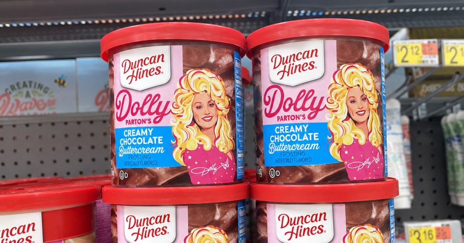 Duncan Hines Dolly Parton Frosting Just $1.24 Shipped on Amazon