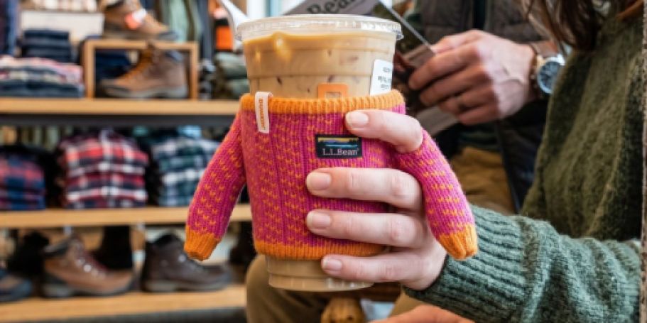 GO! FREE Dunkin’ x L.L.Bean Sweater Sleeve w/ Coffee Purchase (Today ONLY)