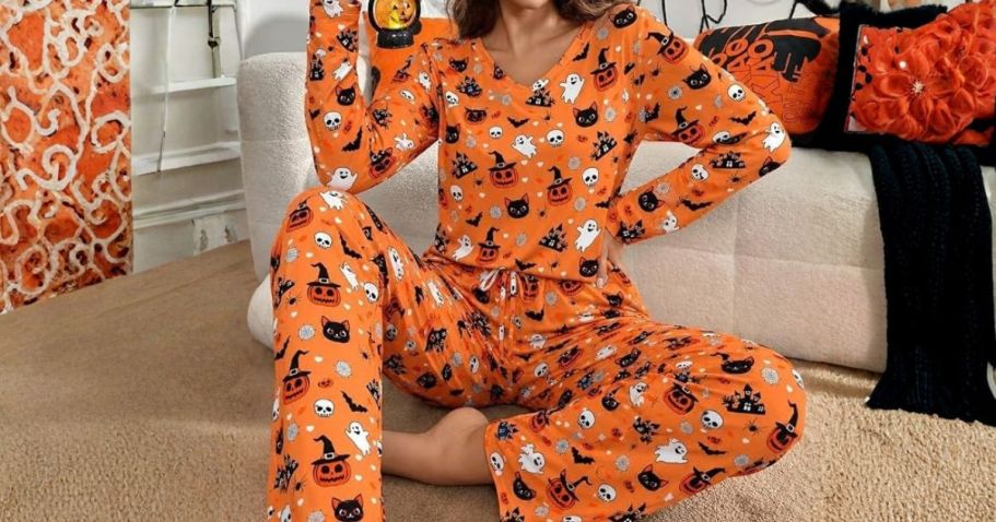 Women’s 2-Piece Pajama Sets from $9 Each on Amazon