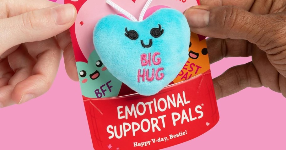 Emotional Support Plush & Cards 10-Pack Just $3 on Amazon