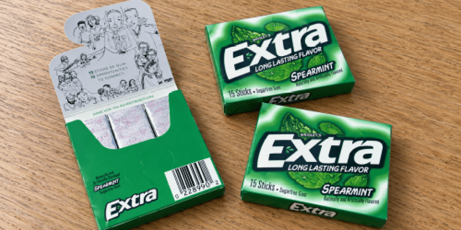 EXTRA Spearmint Gum 3-Pack Only $3.32 Shipped on Amazon
