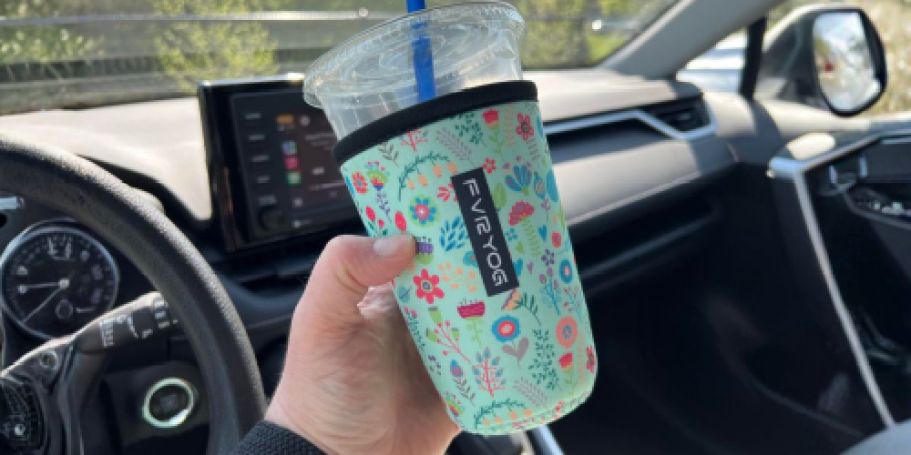 Iced Coffee Sleeve 3-Pack Only $4.99 on Amazon (Keeps Drinks Cold!)