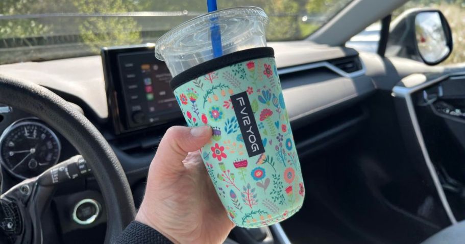 Iced Coffee Sleeve 3-Pack Only $4.99 on Amazon (Keeps Drinks Cold!)