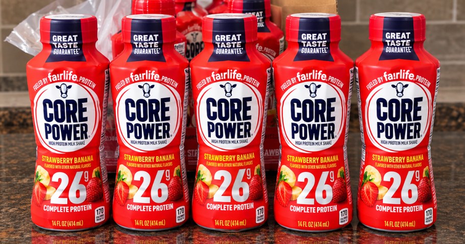 Fairlife Core Power Protein Shakes 12-Pack Only $28.69 Shipped on Amazon (Reg. $41)