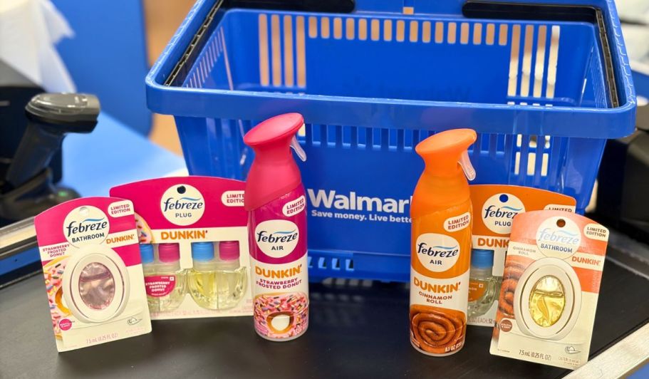 Grab the Limited-Edition Dunkin’ Febreze Collection at Walmart | Prices from $3.97!