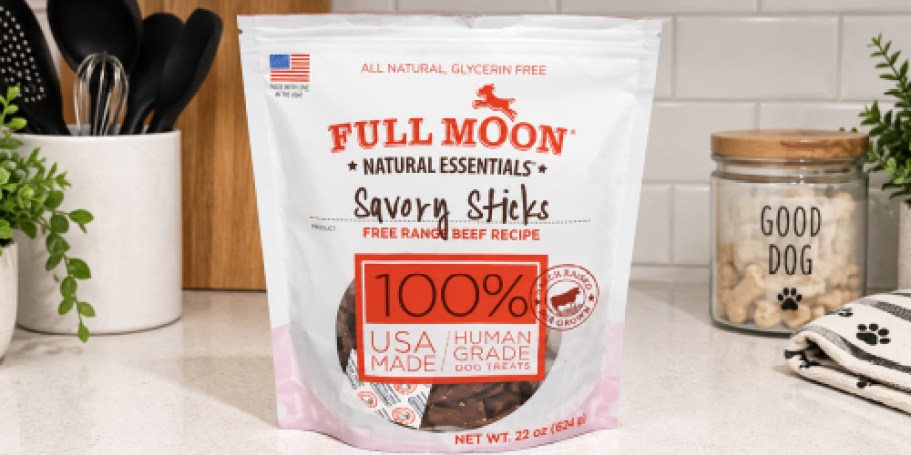 Full Moon Dog Treats Just $8.86 Shipped on Amazon (Reg. $20) | Human-Grade & Made in the USA