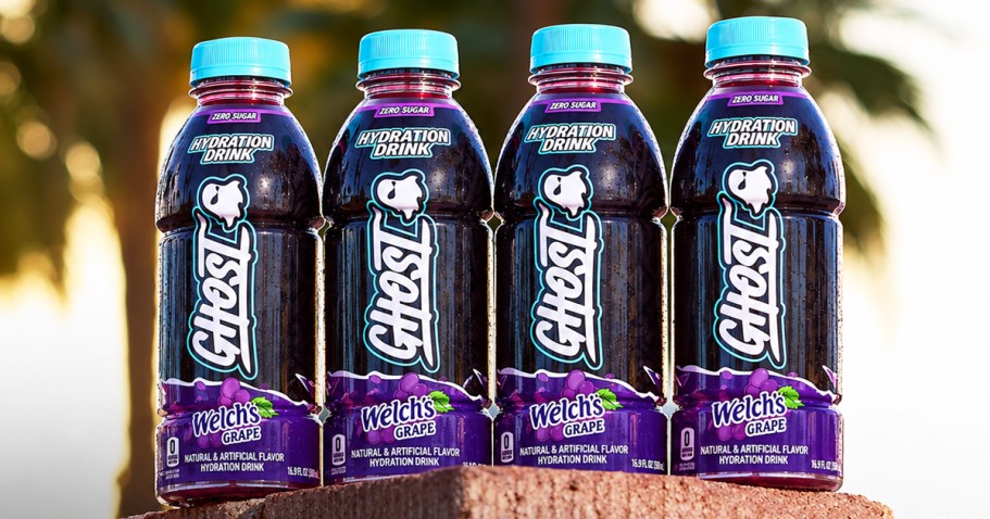 GHOST Zero Sugar Hydration Drink 12-Pack Just $14 Shipped on Amazon (Reg. $30)