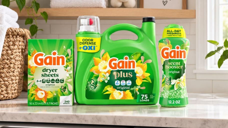 Gain Laundry Bundle Just $20 After Rebates on Walmart.com (Reg. $36)