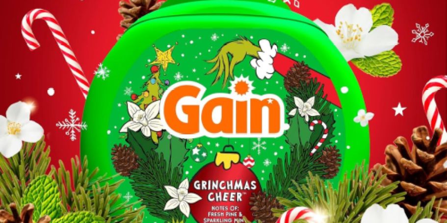 *NEW* Grinchmas Cheer Gain Flings 60-Count Just $15.99 on Amazon (Will Sell Out Again!)