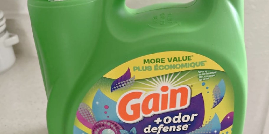 Stock Up on Gain Detergents on Amazon After Coupon & New Rebate