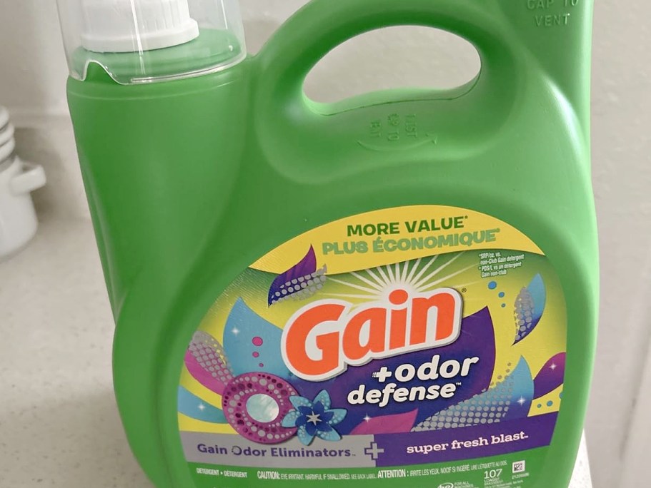 Stock Up on Gain Detergents on Amazon After Coupon & New Rebate