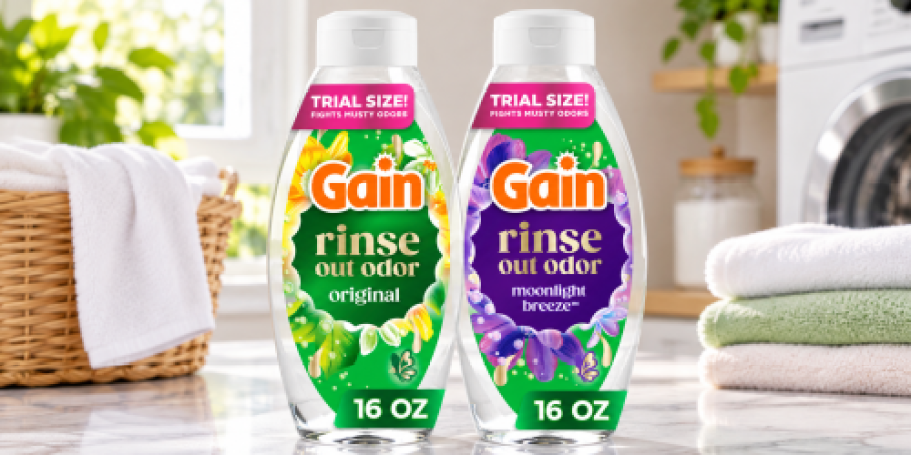 Gain Rinse Laundry Odor Remover from $1.97 After Walmart Cash