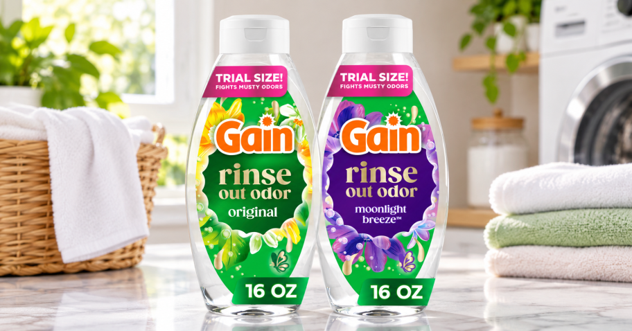 Gain Rinse Laundry Odor Remover from $1.97 After Walmart Cash