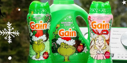 Grinch Gain Laundry Scent Booster Beads Back in Stock on Amazon (But Will Sell Out!)