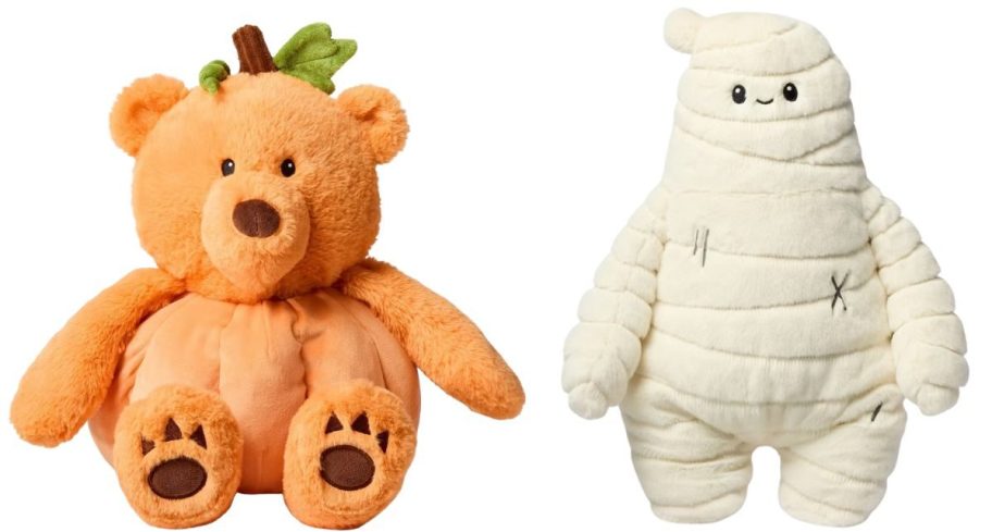 Gigglescape pumpkin plush and mummy