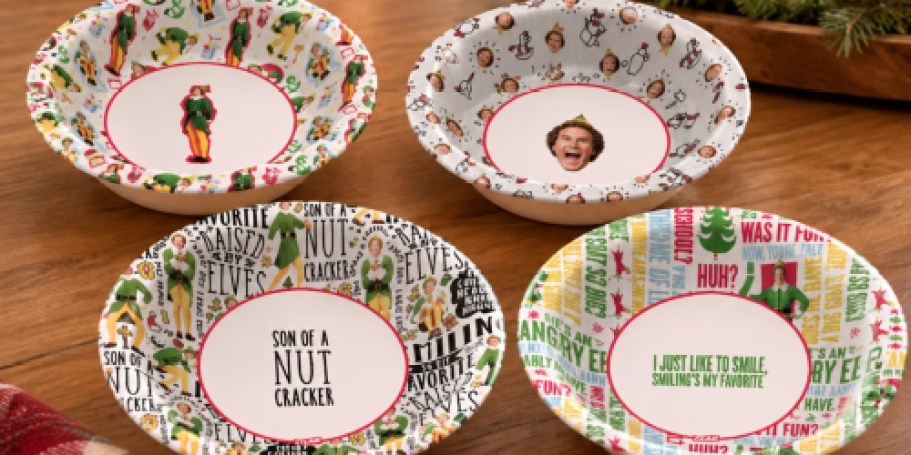 These NEW Elf Glad Paper Bowls Will Make You Smile