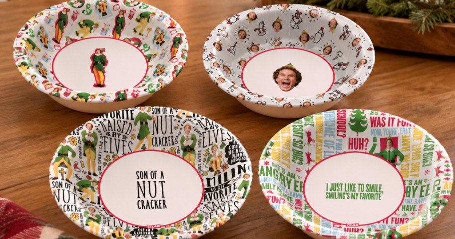 These NEW Elf Glad Paper Bowls Will Make You Smile