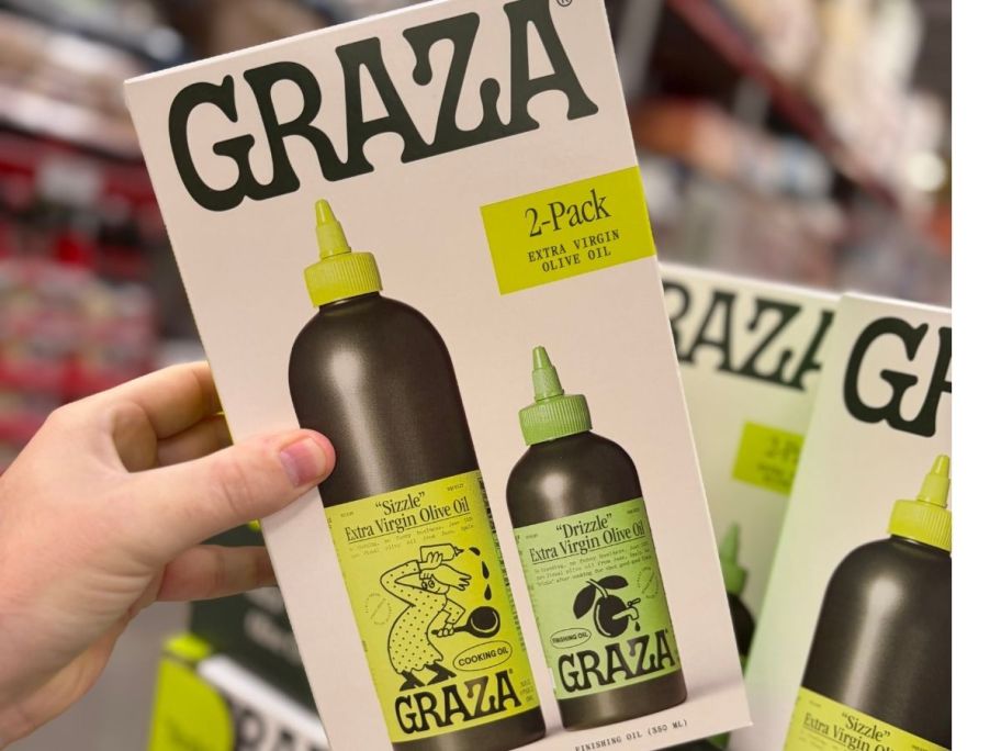 Graza Extra Virgin Olive Oil, Sizzle and Drizzle 2-Pack
