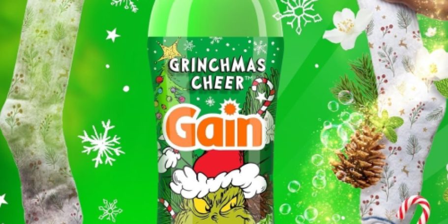 TWO Grinch Gain Laundry Scent Booster Beads Just Dropped on Amazon – Will Sell Out!
