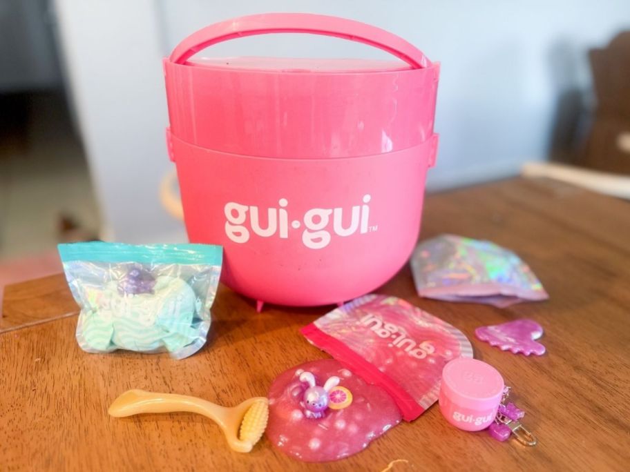 Gui Gui kit displayed on top of the table