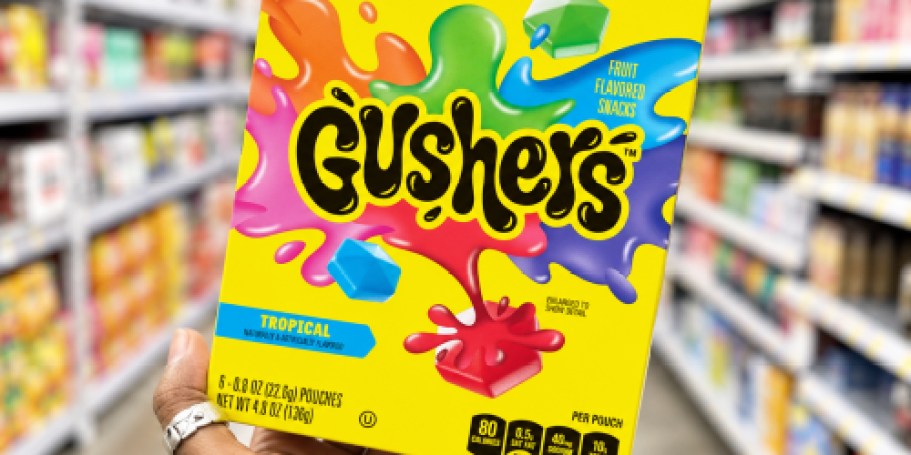 Gushers 6-Pack Only $1.60 Shipped on Amazon